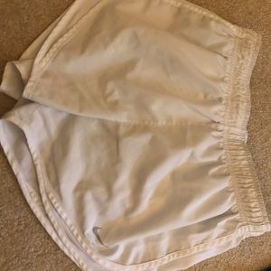 Women’s white nike shorts